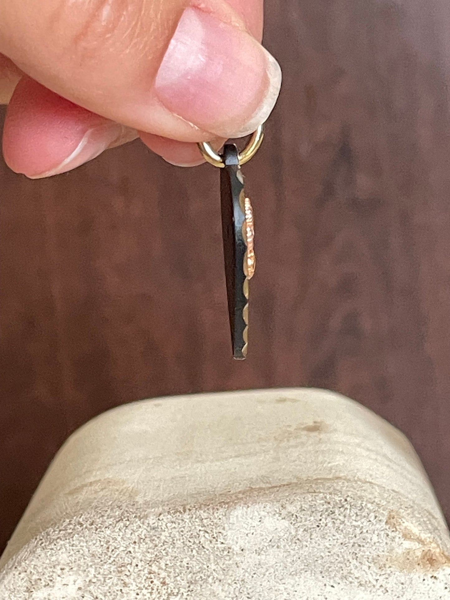 Black Hills Gold Pendant or Keychain Charm