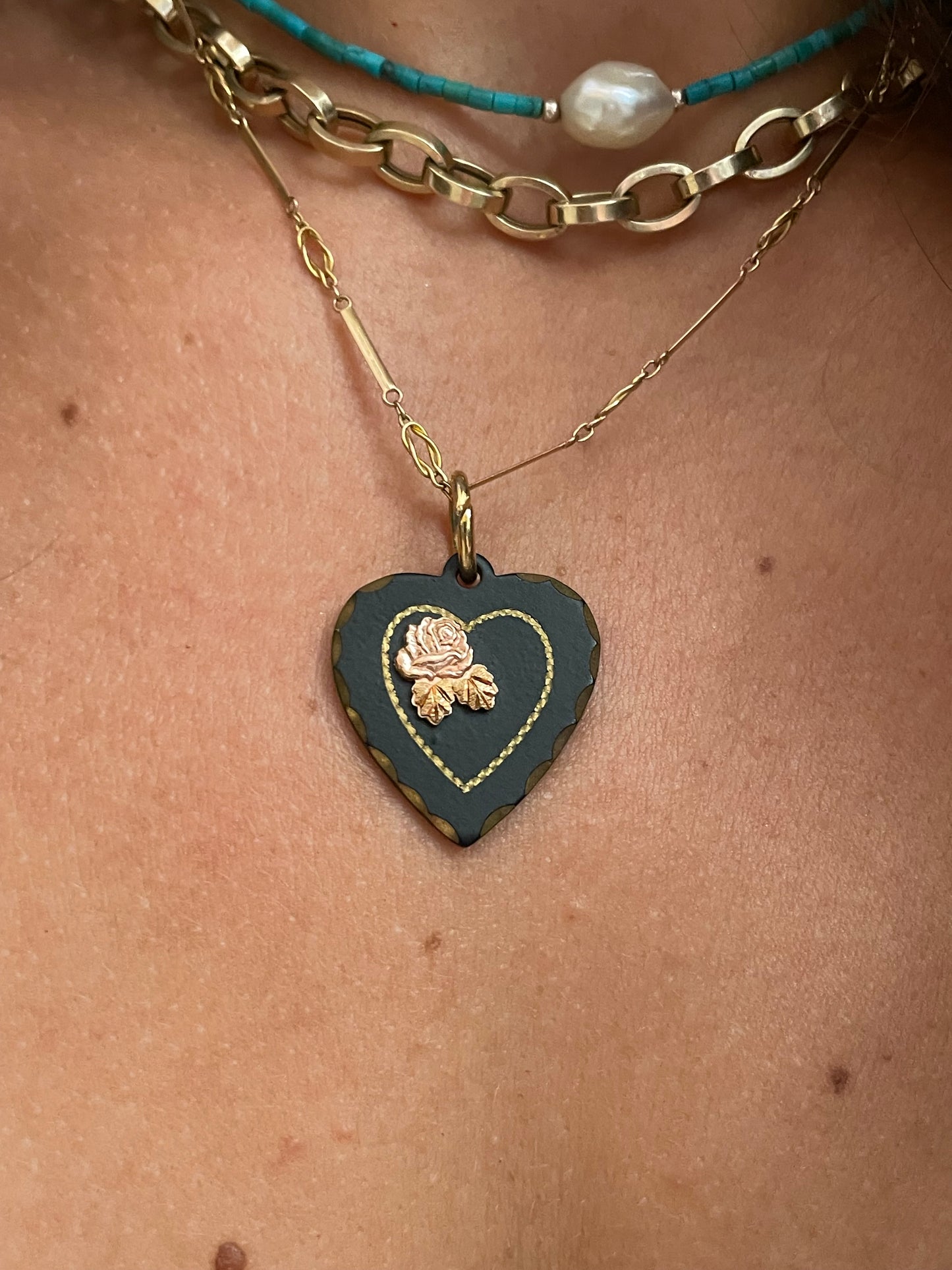 Black Hills Gold Pendant or Keychain Charm