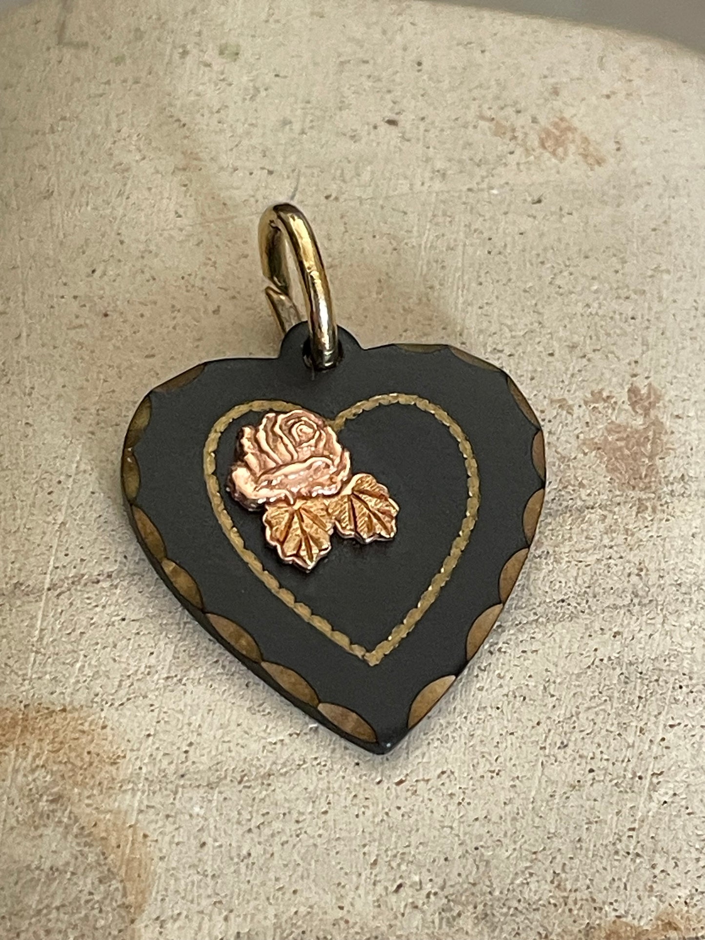 Black Hills Gold Pendant or Keychain Charm